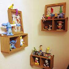 壁 天井 コップのフチ子さん ディズニーフィギュア セリア 100均 などのインテリア実例 2015 03 09 00 06 18 roomclip ルームクリップ インテリア 実例 フィギュア 収納 インテリア