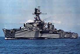 The Highly Effective Ww Ii Camouflage Pattern That Turned Warships Into Avant Garde Art Dazzle Camouflage Warship Battleship