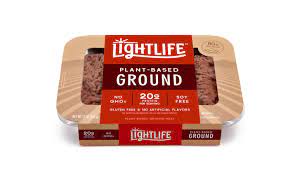 Lightlife Launches Plant Based Ground Meat One Green Planetone Green Planet Lightlife Plant Based Plant Based Burgers