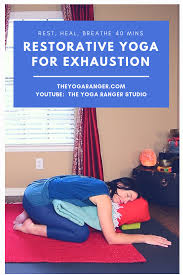 If You Re Feeling Exhausted And Need To Replenish Your Energy Join Me In This Relaxing 40 Minute Restorative Yoga Cl Restorative Yoga Yoga Poses Ayurveda Yoga