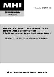 It's most often used in a situation where a window ac unit or baseboard heating would be considered, such as a new addition to a house. Wall Mounted Type Room Air Conditioner