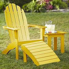 Pin By Melissa Hensler On All Things Yellow Yellow Cottage Adirondack Chair Summer Yellow