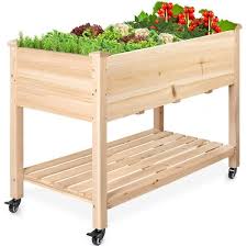 Jul 22, 2021 · 24.5 in. Veikous 30 In X 47 5 In X 23 5 In Raised Garden Bed Mobile Elevated Wood Planter With Lockable Wheels Storage Shelf Raisedbed 3 The Home Depot