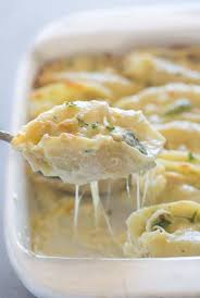 Chicken And Broccoli Alfredo Stuffed Shells Recipe Tasty Pasta Stuffed Pasta Shells Recipes