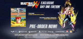 Remember that there are several opportunities to venture off and complete many other optional battles. Dragon Ball Xenoverse Pre Order Bonuses Pre Order Bonuses