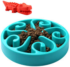 Customizable fully parametric dog / cat food bowl. Arkeban Slow Feed Dog Bowl Dog Chew Toy Fun Feeder Slow Bowl Bloat Stop Dog Puzzle Bowl Maze Cat Food Water Bowl Pet Interactive Non Skid Blue Buy Online In Aruba At