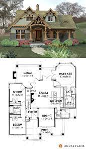Mountain house plans are typically similar to craftsman style house plans as they contain clear examples of the builder's art. Craftsman Style House Plan 3 Beds 2 Baths 1421 Sq Ft Plan 120 174 Craftsman House Plans Basement House Plans Mountain House Plans