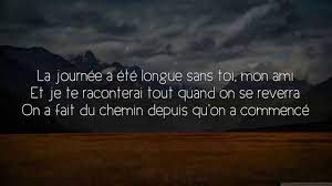Traduit immédiatement des logiciels en français. Traduction De See You Again De Wiz Khalifa Ft Charlie Puth Youtube
