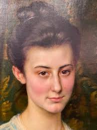 Portrait of a lady. Willem Geets 1902.