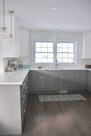 Maybe you would like to learn more about one of these? A Gray And White Ikea Kitchen Makeover White Kitchen Makeover White Ikea Kitchen Kitchen Renovation