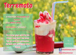 Tasty mixers for this drink? The Terremoto The Earthquake Is A Chilean Cocktail It Is Said That This Drink Was Invented Shortly After The Valparaiso Earthquake In 1985 Follow On Istangram Theonline Bar For More Bartending Content