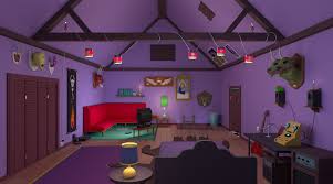 3d Model Of Marceline S Bedroom Adventure Time Room Adventure Time Marceline Marceline