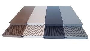 Lame de resine pour terrasse. Lame Terrasse Composite Greendeck Wpc Pleine Gris Clair L 260 X L 14 Cm Castorama
