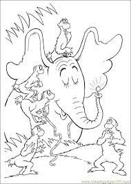 Coloring Pages Horton 64 Cartoons Horton Free Printable Coloring Page Online Dr Seuss Coloring Pages Dr Seuss Coloring Sheet Cool Coloring Pages