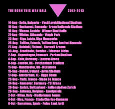 Lady Gaga S Full European Concert Dates Announced The Darkness To Open Idolator