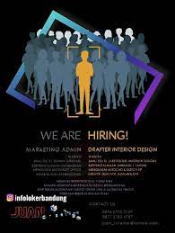 Lowongan Kerja Marketing Admin Drafter Interior Design Juan Interior Bandung Juni 2020 Marketing Interior Autocad