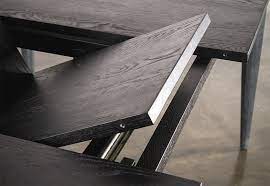 The modern dining room table comes in different shapes: Modern Extendable Dining Tables Rouse Home