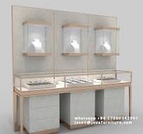 Jewellery showcase wall display cabinet for retail shop