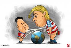 Maybe you would like to learn more about one of these? Trump Vs Kim Jong Un Cartoon Movement