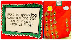 groundhog prediction anchor chart kindergarten groundhog