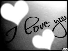 Love panda hitam putih nordic poster dan. Photo Montage I Love You Pixiz