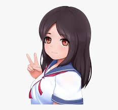 How to draw anime hands doing a peace sign. Moe Cute Anime Anime Girl With Peace Sign Hd Png Download Kindpng