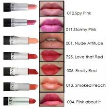 Revlon Matte Lipstick Color Chart Www Bedowntowndaytona Com