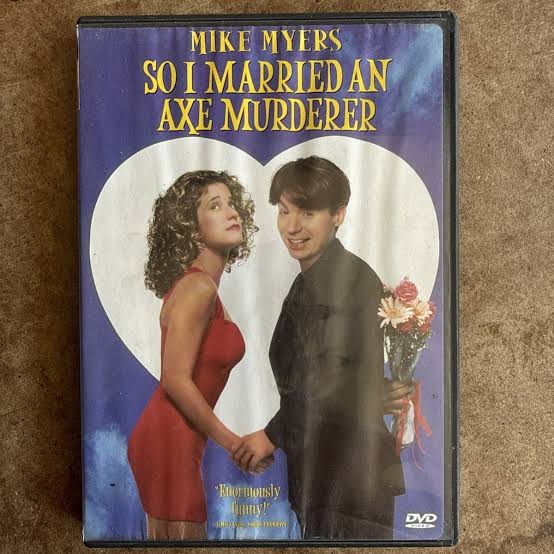 So I Married An Axe Murderer DVD 1999 Mike Myers Nancy Travis (inserts)