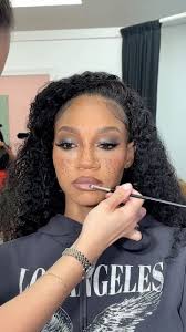 My favorite freckle face 😍 , Under painting is the best way to apply thin  layers and allow the freckles to still show through. Each layer of product  is controlled and lightly blended where it is ...