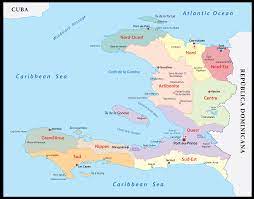 Haiti and the caribbean are located between north and south america, and they are surrounded by the atlantic ocean and caribbean sea. Haiti Maps Facts World Atlas