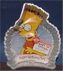 Wilton 8 heart cake pan decorator preferred baking party wedding decorating tin. Cake Pans Vintage Bart Simpson Wilton Cake Pan 1990 Baking Cartoon Kitchen Home Living