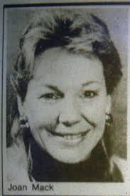 Tim and James Mack call her mom. Today #mugshotmonday salutes momma Mack,  Joan Mack from 1990.