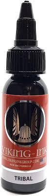 Feel the satisfaction without the pain? Amazon Com Viking Ink Tattoo Ink Black Tribal Colour 1 Unit X 1 Oz Beauty Personal Care