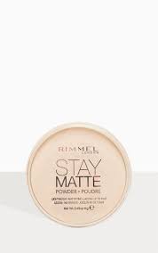 rimmel stay matte pressed powder in transparent