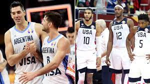¿los argentinos podrán viajar a estados unidos sin visa? Argentina Y Estados Unidos Quedaron A Un Paso De Lograr La Clasificacion Olimpica En El Mundial Fiba China 2019 Infobae