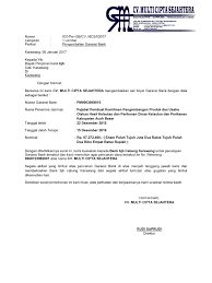 Cara membuat surat resmi yang baik dan benar di microsoft word. Permohonan Cv Mcs Penutupan Garansi Bank