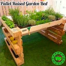 I may need to make a few pallet flower pots next! Diy Gardening Better Living Pallet Raised Garden Bed Facebook