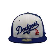 La C Wordmark Wt Blue Red La The Locker Room Of Downey Blue Red New Era