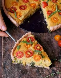 Vegan Quiche Recipe Egg Free Soy Free No Tofu Gf Elavegan Recipes