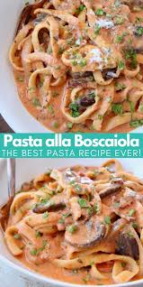 The Best Pasta Boscaiola In 2020 Italian Pasta Recipes Italian Pasta Dishes Best Pasta Recipes