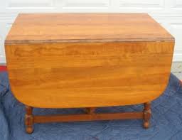 Ethan Allen Maple Wood Gate Leg Dining Table Dining Table Legs Maple Furniture Wood Gate