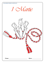 1 martie celebrare martisoare talisman românia flori fundal ornament cadou martisor. Planse De Colorat Cu Martisoare