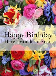 Browse 10,885 birthday flowers stock photos and images available, or search for birthday cake or birthday card to find more great stock photos and pictures. Vivid Flower Happy Birthday Card Birthday Greeting Cards By Davia Birthday Wishes Flowers Happy Birthday Flower Happy Birthday Greetings Friends