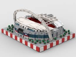 Different emotions, or maybe they all just look confused! Lego Ideas England Wembley Stadium