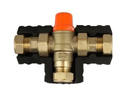 Tomson HPS Tempering Valve with Insulation 20mm from Reece