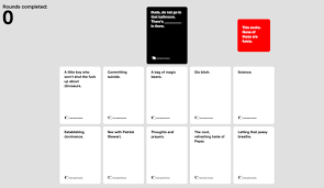 If anyone of you slags are interested in playing i'm willing to host games for ot, so sign up in this thread if you're interested and say what times are good for you and we'll try to work out what would be the best to. 4 Sites To Play Cards Against Humanity Online