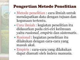 Metodologi Penelitian Ppt Download