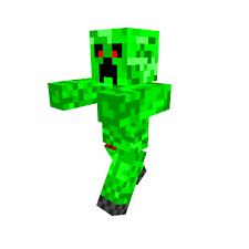 Creeper Downloadable Minecraft Skin Minecraft Skins Creeper Minecraft Skin Green Characters