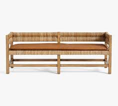 Check out our outdoor cushion bench selection for the very best in unique or custom, handmade pieces from our товары для дома shops. Malibu Leather Bench Cushion Pottery Barn