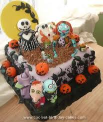 Nightmare before christmas birthday cakes. Coolest Nightmare Before Christmas Cake Ideas